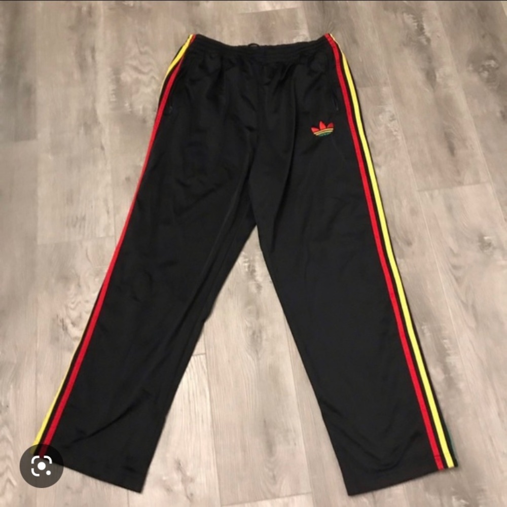 ISO: Adidas Rasta Track Pants and/or Jacket